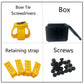 Exqdynm Annoying Gift Box With Screws, Take Apart Puzzle Surprise Prank Christmas Funny Hilarious Money Card Container, Novelty