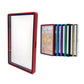 Metal Psa Slab Bumper Case Uv Resistant- Safeguard Stackable Magnetic Aluminum Metal Case For Graded Cards (Red)