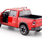 Motormax Dodge Ram 1500 Crew Cab Rebel Red 2019 1/24