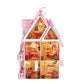 Nwfashion Children'S 17' 2 Floors With Furnitures Lights Diy Kits Assemble Miniature Wooden Dollhouse(Sunshine Alice)