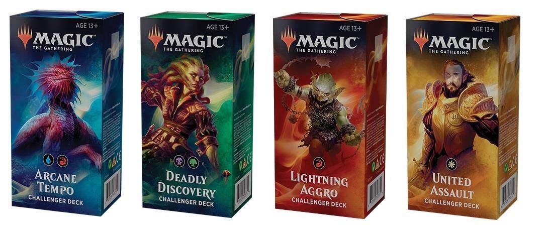 Magic The Gathering Mtg 2019 Challenger Set Of All 4 Decks