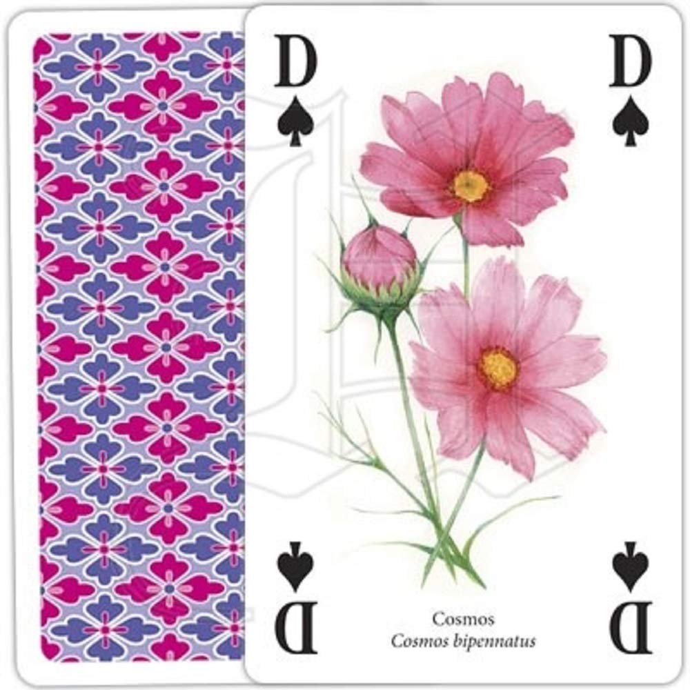 The Famous Cottage Garden Playing Cards From Heritage Playing Card Company - Product Ref. 1041