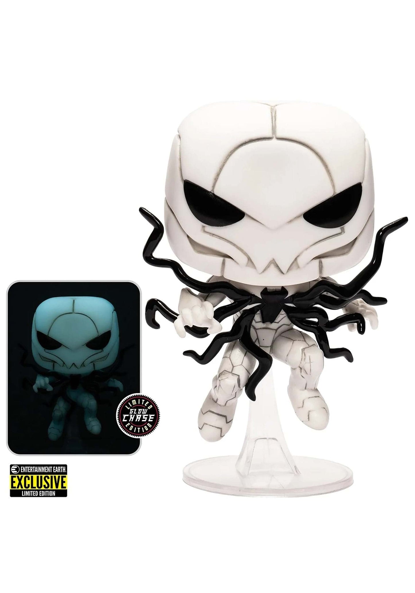 Entertainment Earth Venom Poison Spider-Man Pop! Vinyl Figure - Multicolor, Standard Size, Model 889698607094, Exclusive Edition