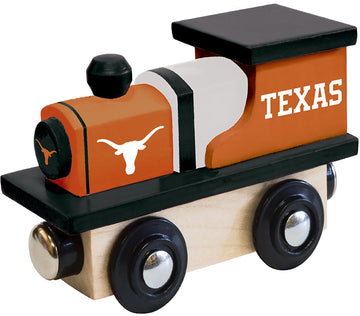 MasterPieces Wood Train Engine - NCAA Texas Longhorns - One Size - Team Colors - Officially Licensed Toddler & Kids Toy