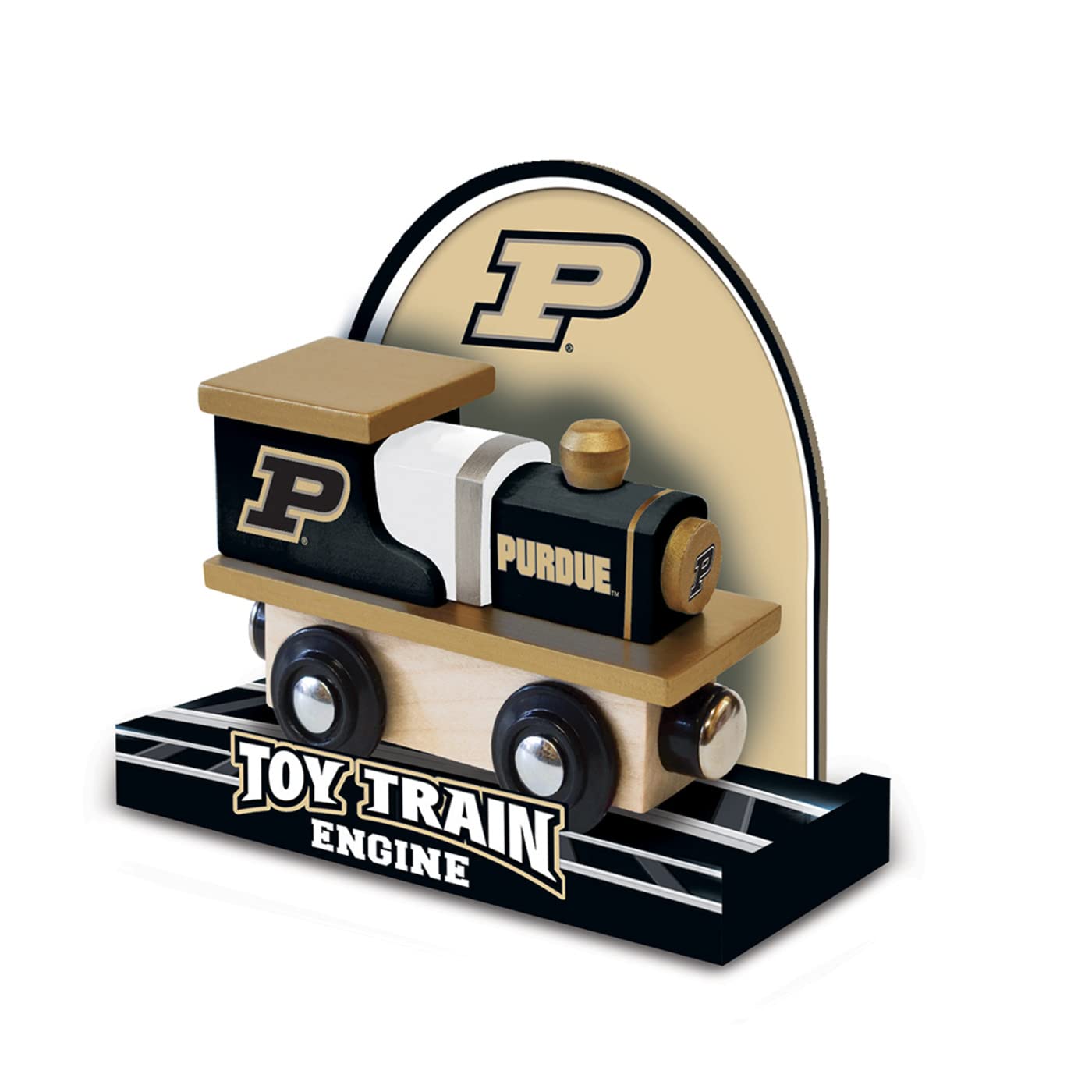 MasterPieces Wood Train Engine - NCAA Purdue Boilermakers - Officially Licensed Toddler & Kids Toy