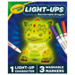 Crayola Light Ups Dragon, Reusable Holiday Craft, Light Up Toy, Indoor Holiday Decor, Stocking Stuffer for Kids, 4+