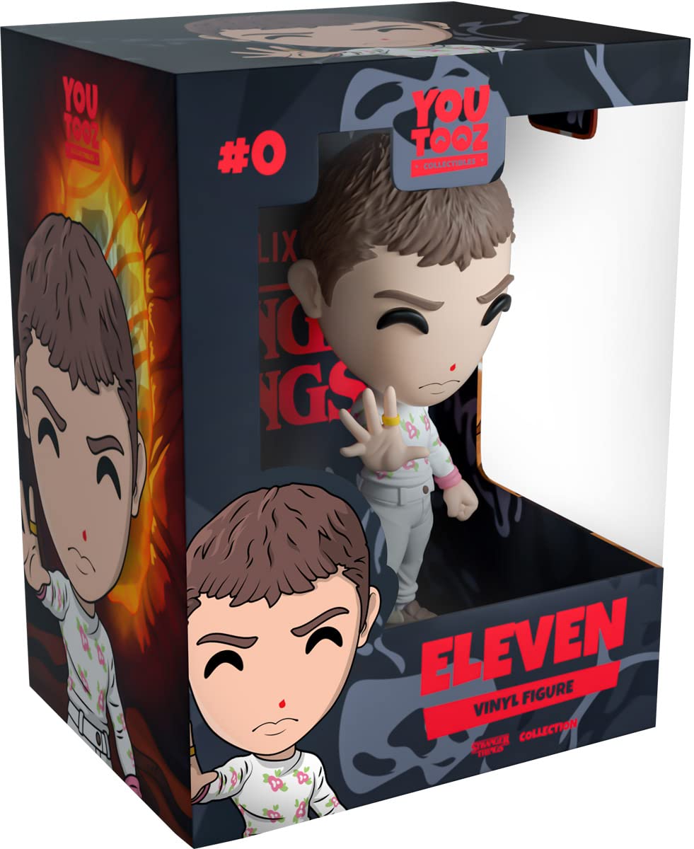 You Tooz Eleven 4.6 inch Vinyl Figure, Detailed Collectible Eleven from Stranger Things by Stranger Things Collection