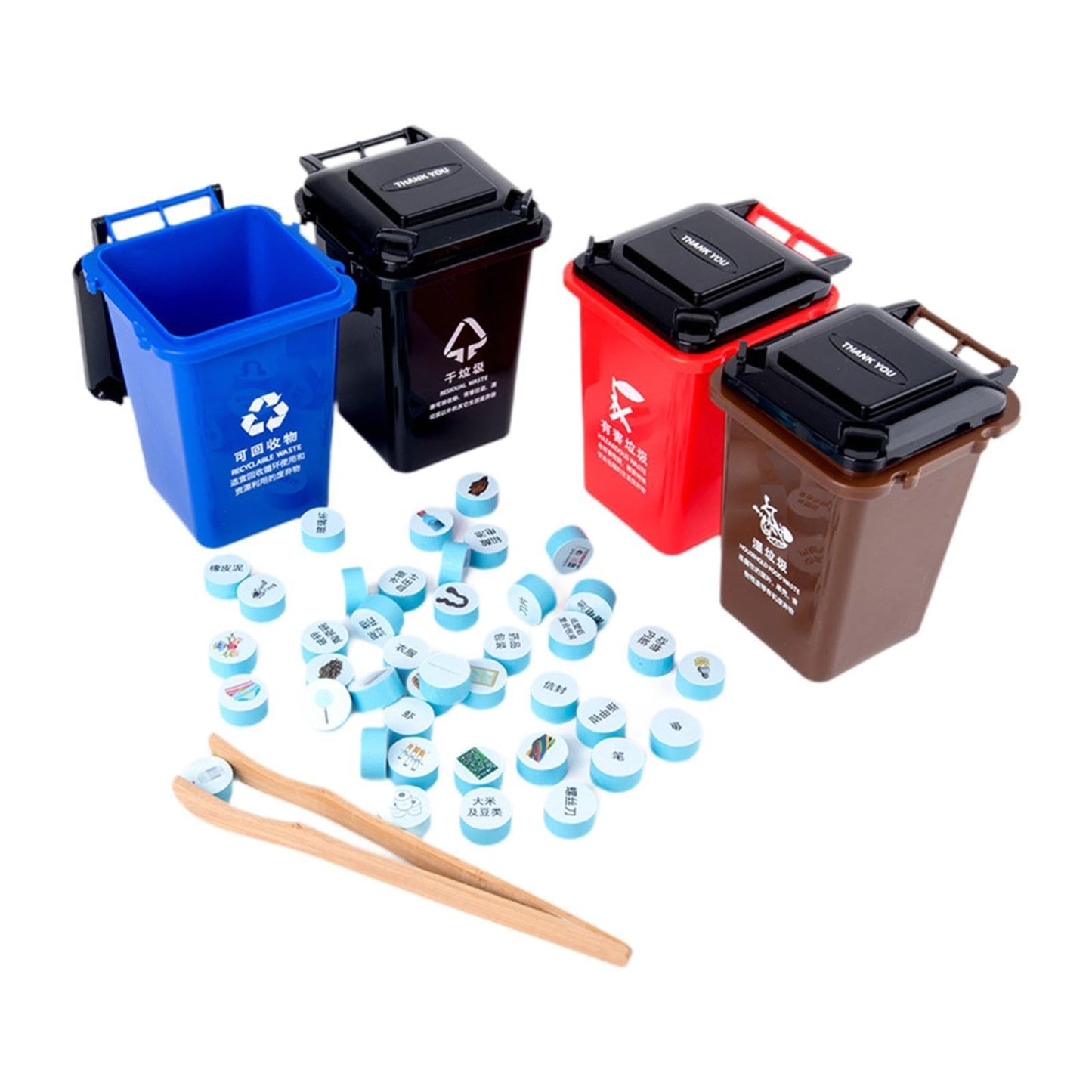 Trendivibe Trash Sorting Game Toy Sensory Toy Learning Matching Box For Baby Boys Girls