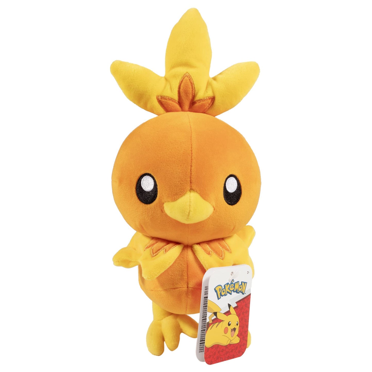 Pokemon Pok?mon 8 Torchic Plush - Officially Licensed - Quality Soft Stuffed Animal Toy Figure - Ruby & Sapphire Starter - Great Gift for Kids  Boys  Girls Fans