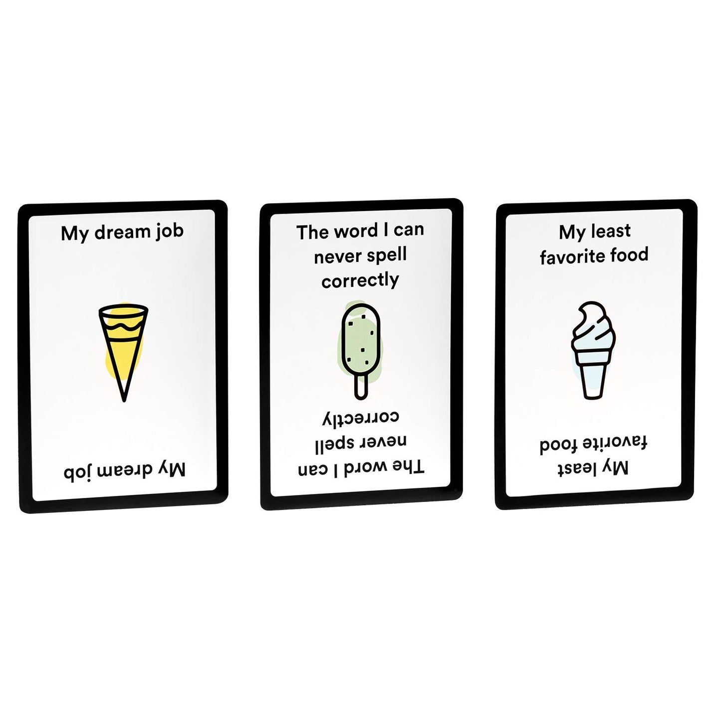 Player Ten Brain Freeze Party Game - Hilarious Family Card Game for All Ages - White - Model BRFR01