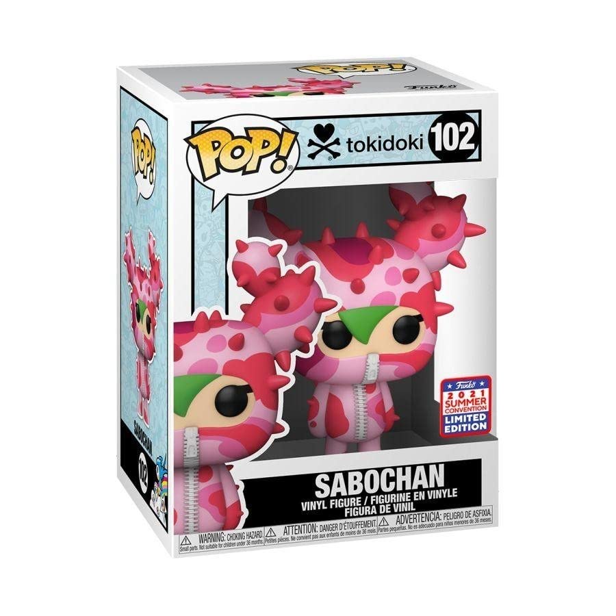 Pop Funko Tokidoki Sabochan Vinyl Figure Summer Convention Exclusive