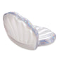 Funsicle: Pearl Princess Lounge - Inflatable Pool & Water Float, 58.5x55x40, Holographic & Pearlized Design, Water Toy, 220 lb C