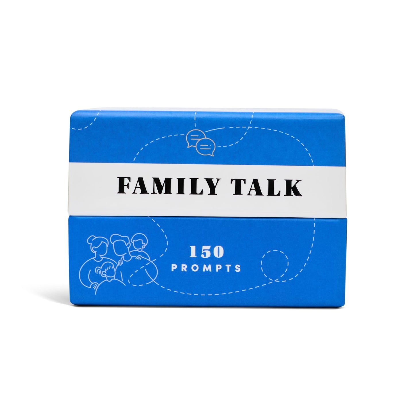 Bestself Family Talk Icebreaker Deck – 150 Conversation Starters For Family Connections, Fun Bonding, Game Nights