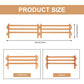 Sumind 40 Pieces Horse Corral Fencing Accessories Playset Plastic Farm Fence Toy for Barn Paddock Horse Stable Farm Animal Fence