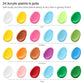 Arteza Kids Water Creatures Painting Kit, 4 Canvases 8 X 8 Inches, 24 Acrylic Paints, 4 Paint Brushes, 4 Palettes, Kids Activities Ages 6 And Up