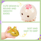 Mold Free Baby Bath Toys For Babies 6-12 Months 9 Pack No Hole Sea Animal And Floating Boats Bathtub Pool Shower Toys Christmas
