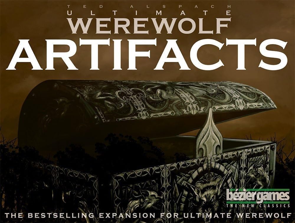 Bezier Games Ultimate Werewolf Artifacts – Expansion For Ultimate Werewolf, Party Game For Teens And Adults, Social Deduction, Werewolf Game, Fast Paced Gameplay, Hidden Roles & Bluffing
