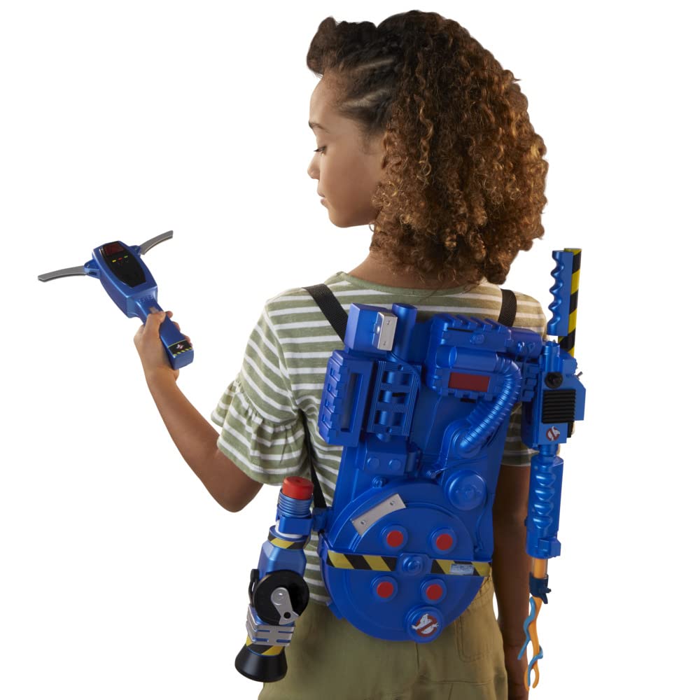 Hasbro Ghostbusters Movie Proton Blaster Roleplay Toy, Classic Blue Costume Gear For Kids Ages 5 And Up, Great Gift For Kids, Collectors, And Fans