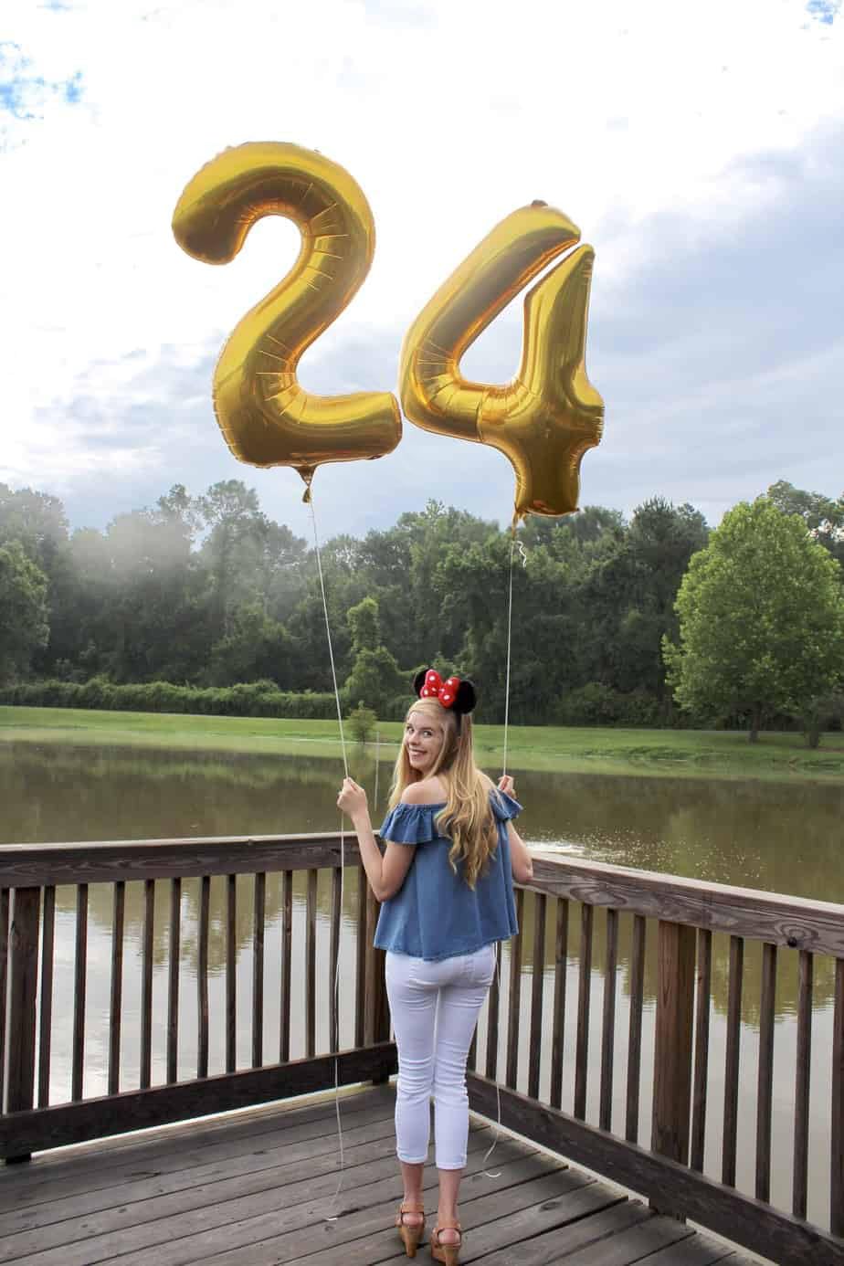 40 Inch Gold Large Number 4 Birthday Balloon, Giant Number Four 14 24 34 40 44 2024 Balloons, Foil Mylar Big Balloons For Annive