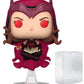 POP Marvel: WandaVision - The Scarlet Witch Glow-in-The-Dark limited availability Funko Vinyl Figure (Bundled with Compatible Box Protector Case)  Multicolored  3.75 inches