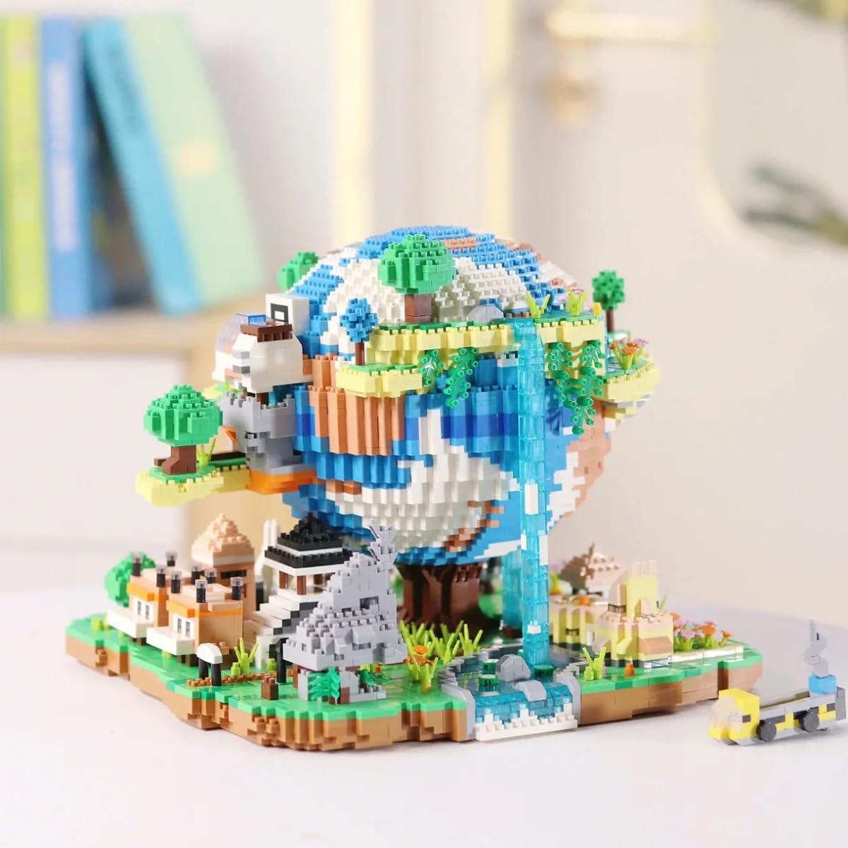 Bdydt Architecture Global Village Micro Building Blocks Set(5452Pcs) - Architectural Model Toys Gifts For Kid And Adult