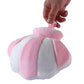 Plush Soft Stuffed Ocean Sea Animals Playset With Plush Shell Package House For Storage Includes Stuffed Turtle, Lobster, Crab,