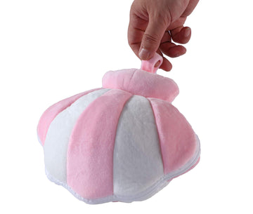 Plush Soft Stuffed Ocean Sea Animals Playset With Plush Shell Package House For Storage Includes Stuffed Turtle, Lobster, Crab,