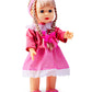 Poco Divo Walking Doll 17' Interactive Vinyl Toy Baby Sonic Control Cuddly Girl Singing Talking Blonde Princess With Blinking Eyes