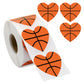FEBSNOW Flower Stickers, 600Pcs 2 Rolls Spring Summer Stickers Flowers Decals Self Adhesive Envelope Sealer Office Classroom Dec