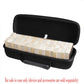 Adada Hard Travel Case for Jenga Classic Game - Black, EVA Material, Model AD0085