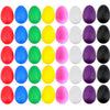 Evneed 40 Pcs Plastic Egg Shakers Set Percussion Musical Egg Maracas Kids Toys With 8 Colors For Child Toys Music Learning Diy Painting,Easter Eggs,Egg Shakers Musical Instruments