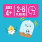 Exploding Kittens Hurry Up Chicken Butt Card Game - 2-6 Players, Ages 4+, Fun Family Game, Cardstock, White, Model HUCB-CORE-3