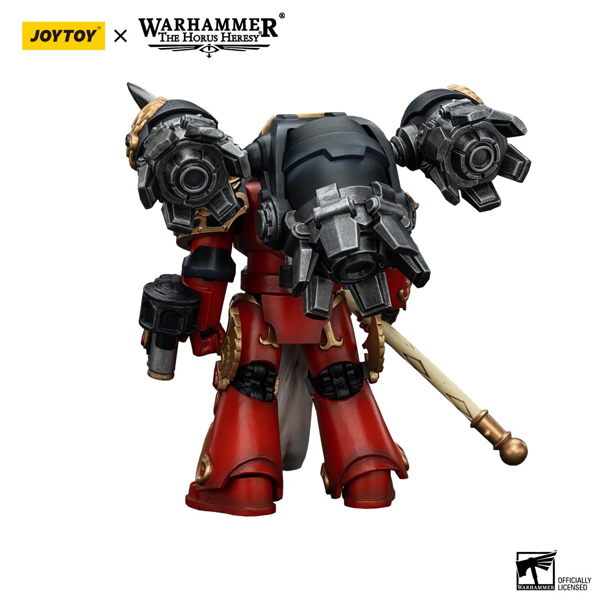 JOYTOY Warhammer The Horus Heresy Blood Angels Crimson Paladins Squad Crimson Paladin 1, 1:18 Scale Action Figure Mecha Joy Toy