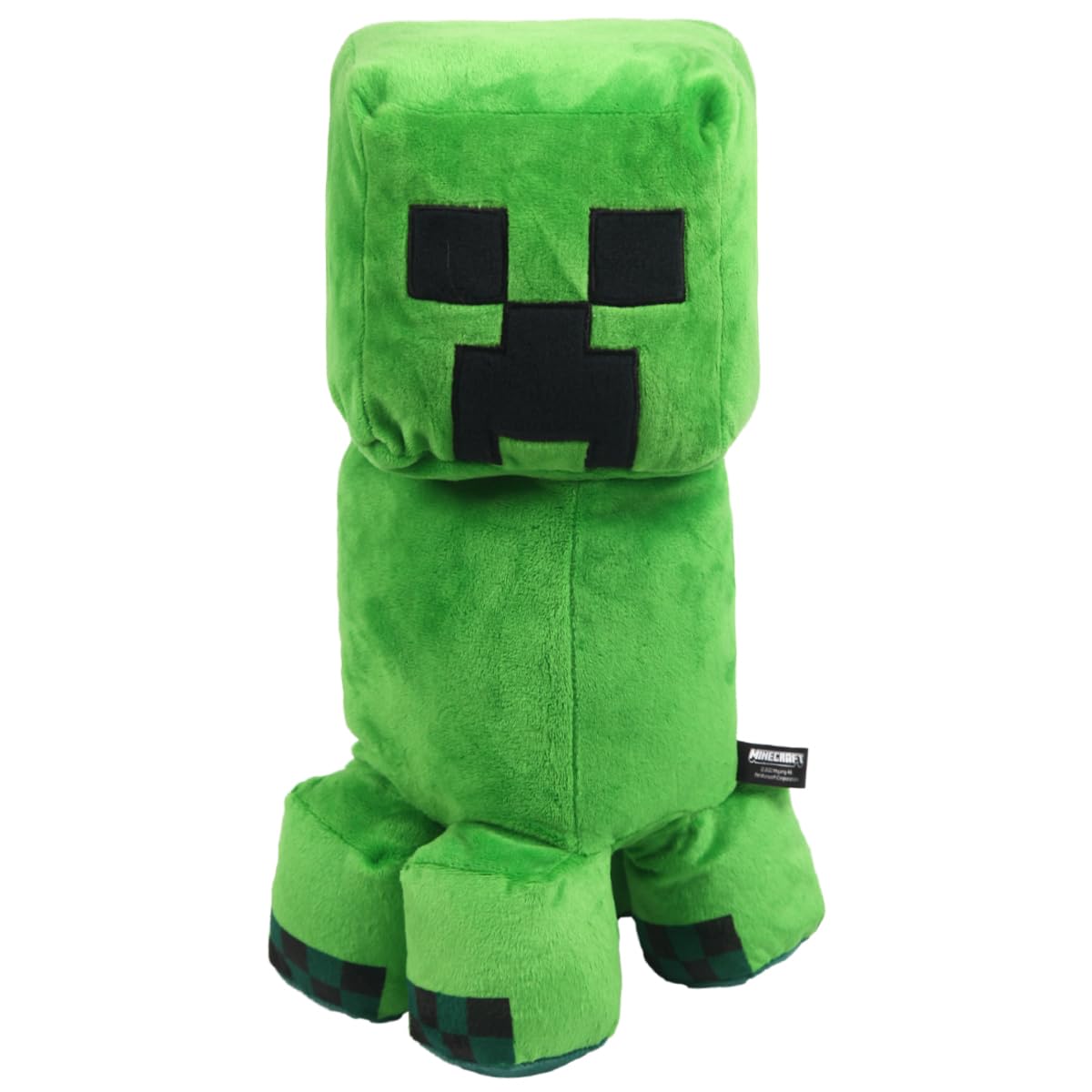 Pixel-Style Game Basic Plush Character Soft Toy  Video Game-Inspired Collectible Plushies Gifts for Kids & Fans (Creeper)