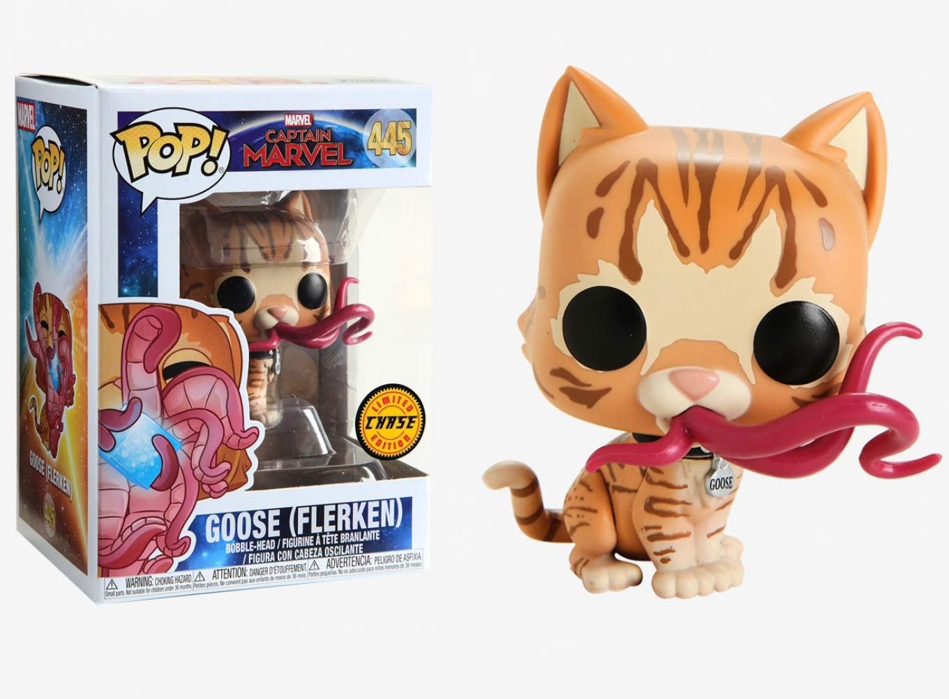 Funko Pop! Captain Marvel Goose (Flerken) 3.75' Chase Variant Vinyl Figure