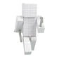EnderToys Color-in Customizable Action Figure - 4" Gray Plastic Model B07CZ78T3B