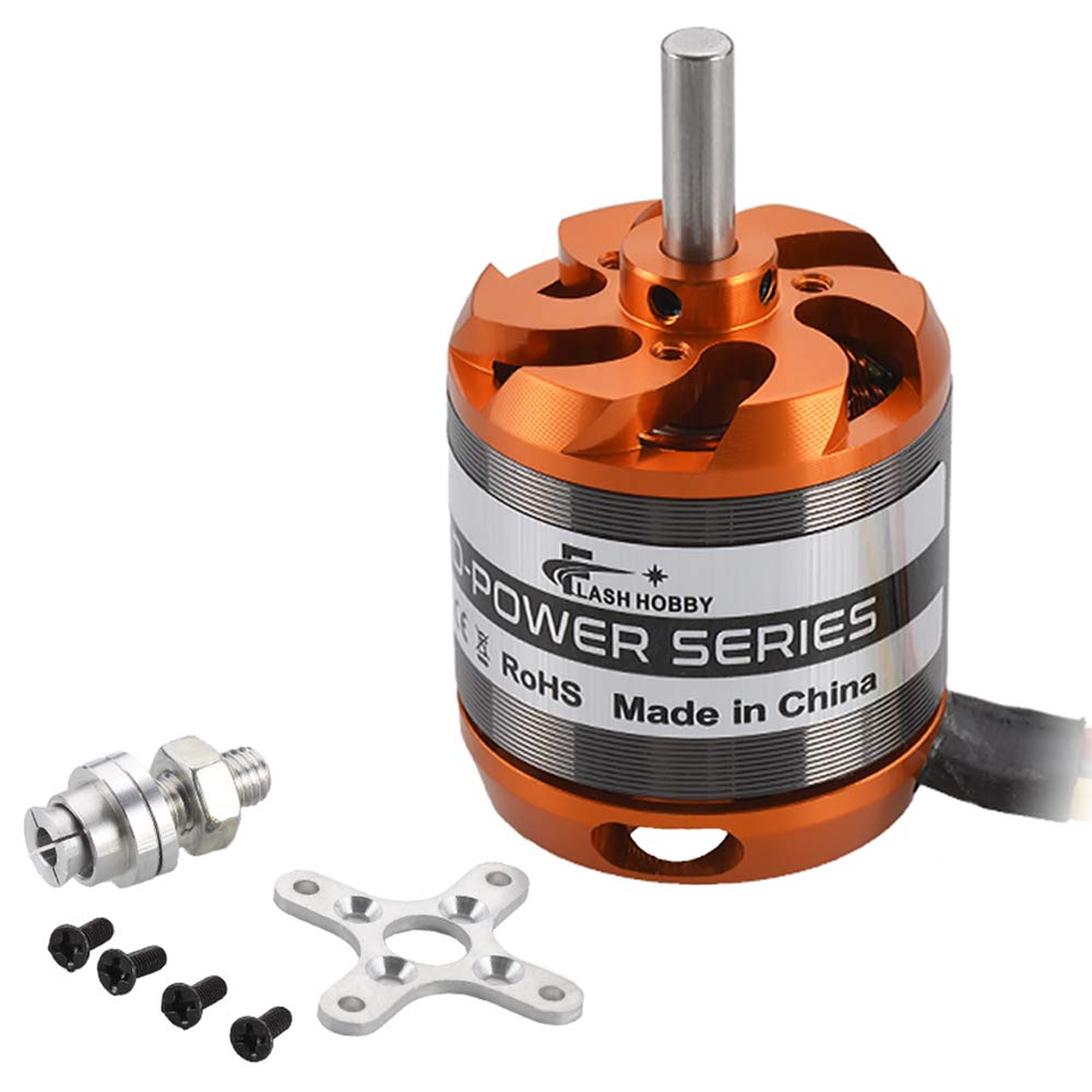 Flash Hobby D3542 Brushless Outrunner Motor 1450Kv Rc Electric Motor For Mini Multicopter Rc Plane Fixed-Wing Uav Robotic Arm