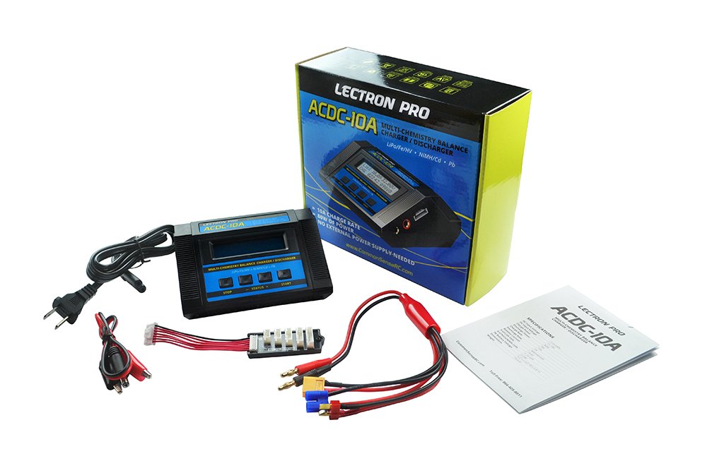ACDC-10A 1S-6S 100W 10A Multi-Chemistry Balancing Charger (LiPo/Life/LiHV/NiMH)