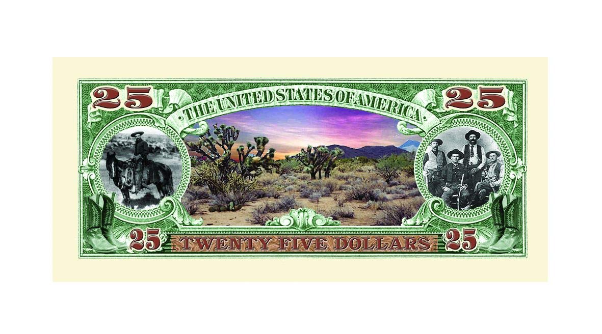 American Art Classics Wild West Novelty Money - (Pack Of 50 Bills)