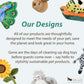 P.L.A.Y. Cute Plush Dog Toys - Blooming Buddies, Plant Themed Durable Squeaker Chew Toy, Great For Puppies & Small, Medium, Larg