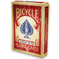 Magic Makers Faded Rider Back Red Bicycle Deck - Limited Edition