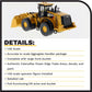 CAT Caterpillar 982M Wheel Loader with Operator High Line Series 1/50 Diecast Model by Diecast Masters