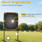 Tigerden Baseball Strike Zone Target - Portable Pitching Stand, Metal Frame, 28"x30", Black, Ideal for Outdoor Training