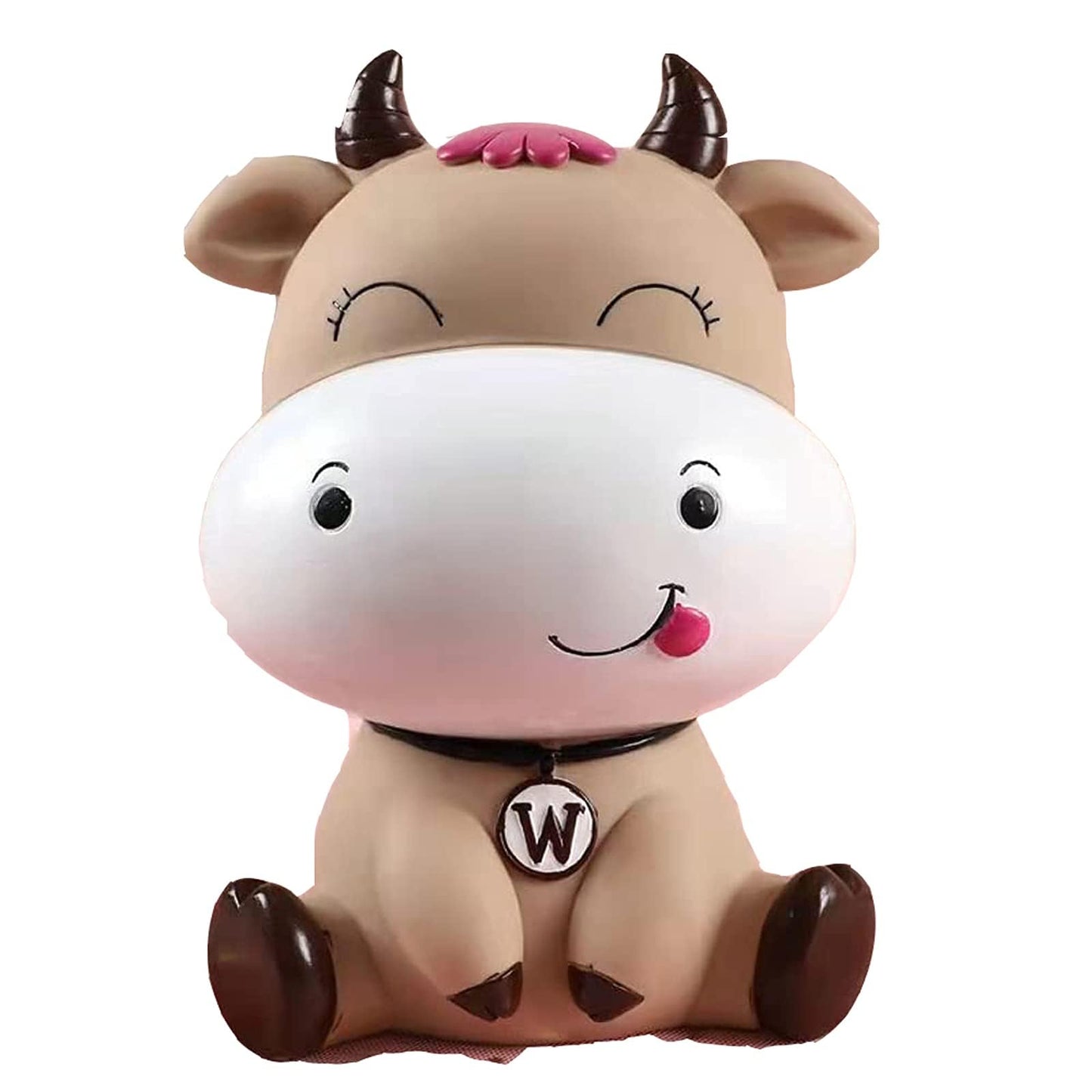 Piggy Bank Cow for Boys Girls Coin Bank for Boys Girls Kids Cute Cow Piggy Bank Big Eyes for Children's Birthday Gifts