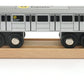 Muni Pals Munipals New York City Subway Wooden Railway (B Division) Q Train/Broadway Express–Child Safe And Tested Wood Toy Train