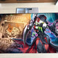 New Mlikemat Playmat Diabellestarr The Dark Witch Tcg Ccg Ocg Trading Card Game Mat With Zones + Free Bag (Zd014-064-K)