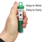 Ahoper Left Right Center Dice Game Prime Set Bundle With 3 Dices + 36 Chips. Round Tube Storage Is Very Convenient For Travel. Easy To Store, Carry Around. (Green)