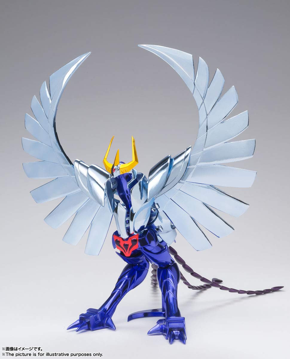 Unknown Noname Saint Seiya Saint Cloth Myth Ex Phoenix Ikki Revival Figurine 17 Cm Black
