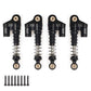 KYX Racing 37mm Metal Suspension Shock Absorber Upgrades Parts Accessories for 1/24 RC Crawler Car Axial SCX24 AXI90081 AXI00001