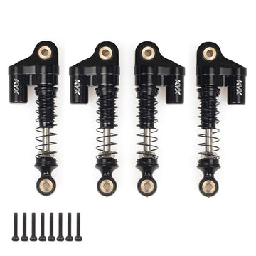 KYX Racing 37mm Metal Suspension Shock Absorber Upgrades Parts Accessories for 1/24 RC Crawler Car Axial SCX24 AXI90081 AXI00001